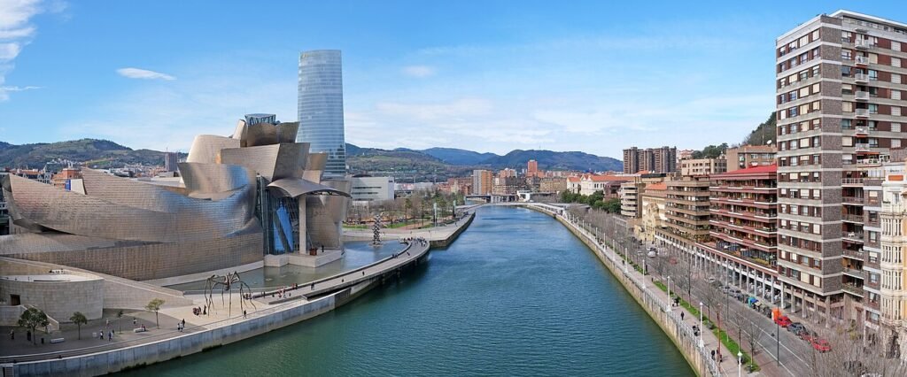 Bilbao city view