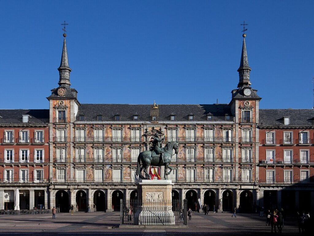 Madrid city view