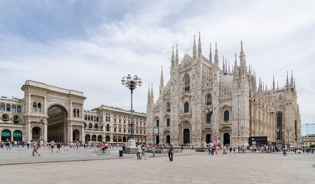 Milan city view