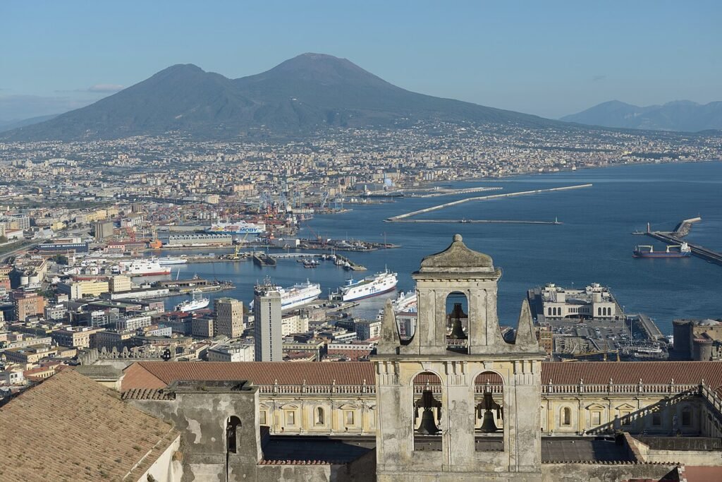 Naples city view