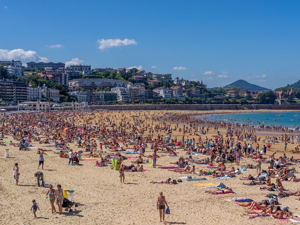 San Sebastián city view